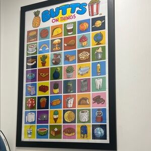 Butts On Stuff Poster